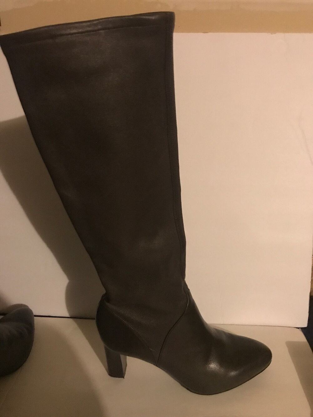 COLE HAAN NikeAir Knee Sexy High Heel Tall Boots 8.5 Brown D9 D28505 Brazil